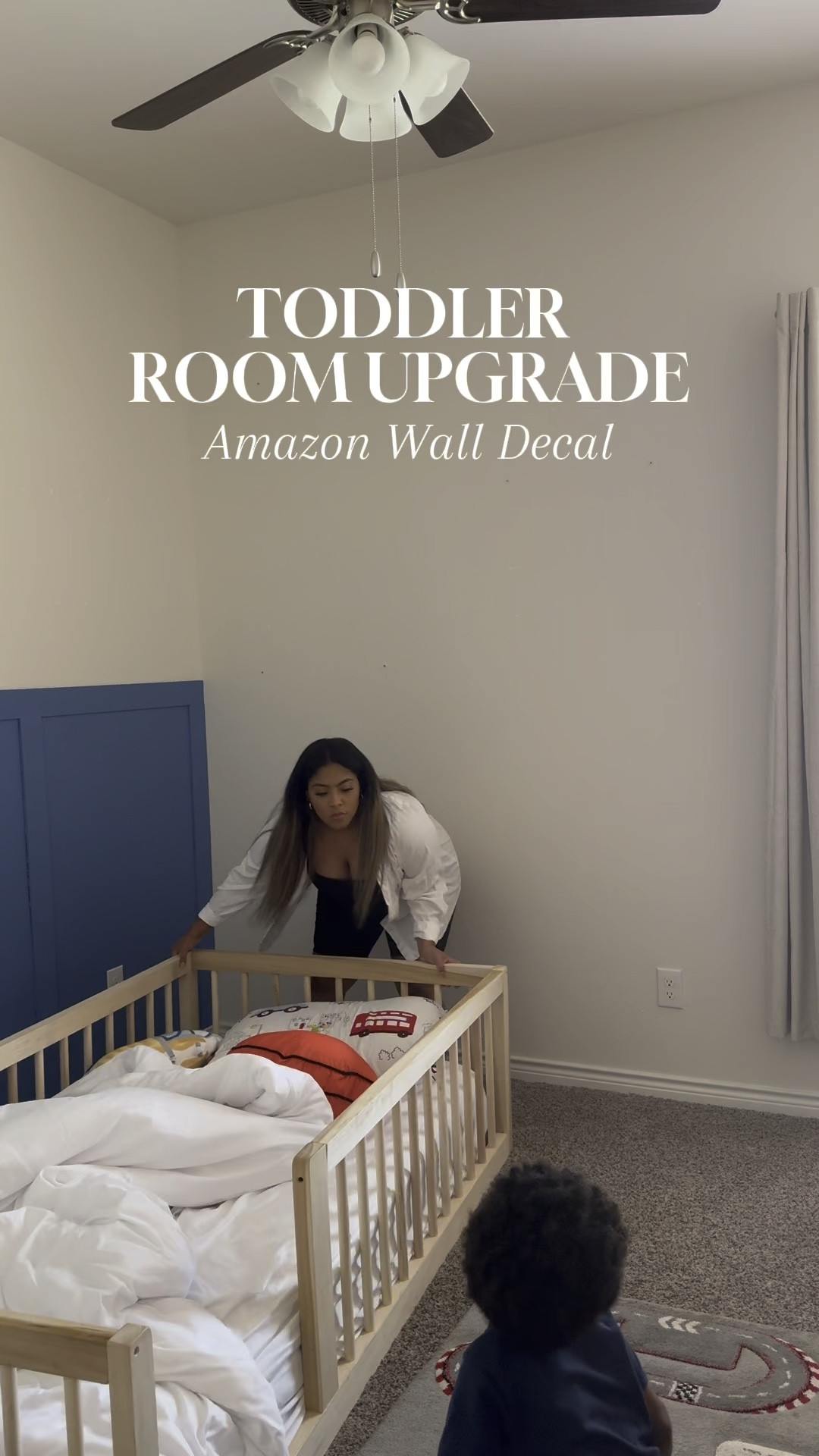 Upgraded my son’s room and added an accent wall with these decals from Amazon!

#LTKHome #LTKFamily
