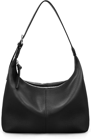 befen Genuine Leather Slouchy Hobo Bags for Women, Ultra Lightweight Leather Purses Shoulder Hand... | Amazon (US)