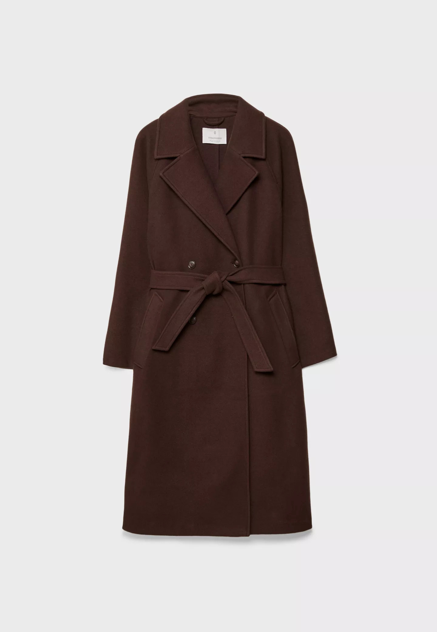 Soft-touch trench coat | Stradivarius (UK)