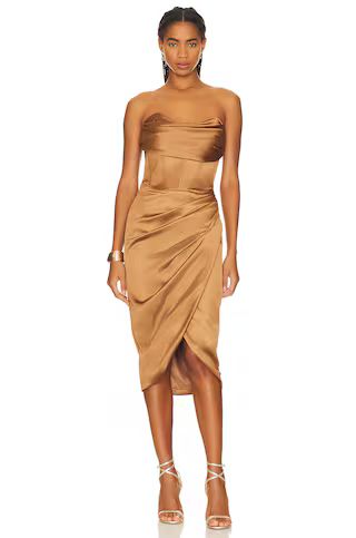 Bardot Jamila Corset Dress in Toffe from Revolve.com | Revolve Clothing (Global)