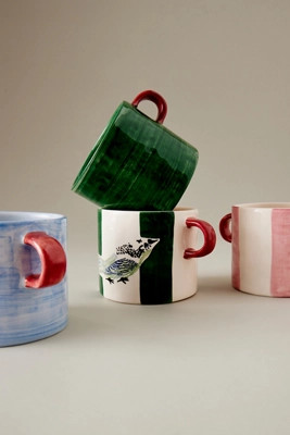 Anna + Nina Hand-Painted Mug | Anthropologie (UK)