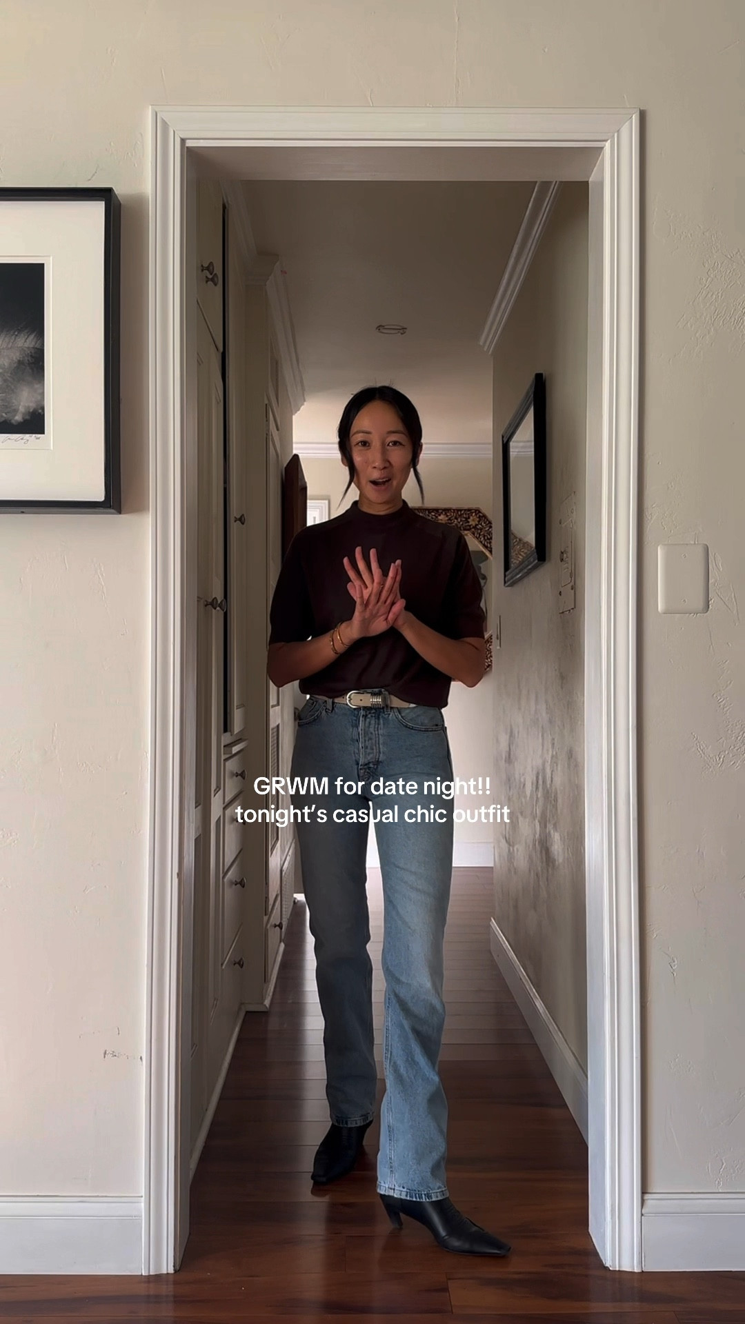 Kicking off the weekend with a little date night style—keeping it casual chic in my first pair from HOUSE OF DAGMAR. I’m already obsessed with the fit of these high-rise straight leg jeans.

#LTKSeasonal #LTKStyleTip