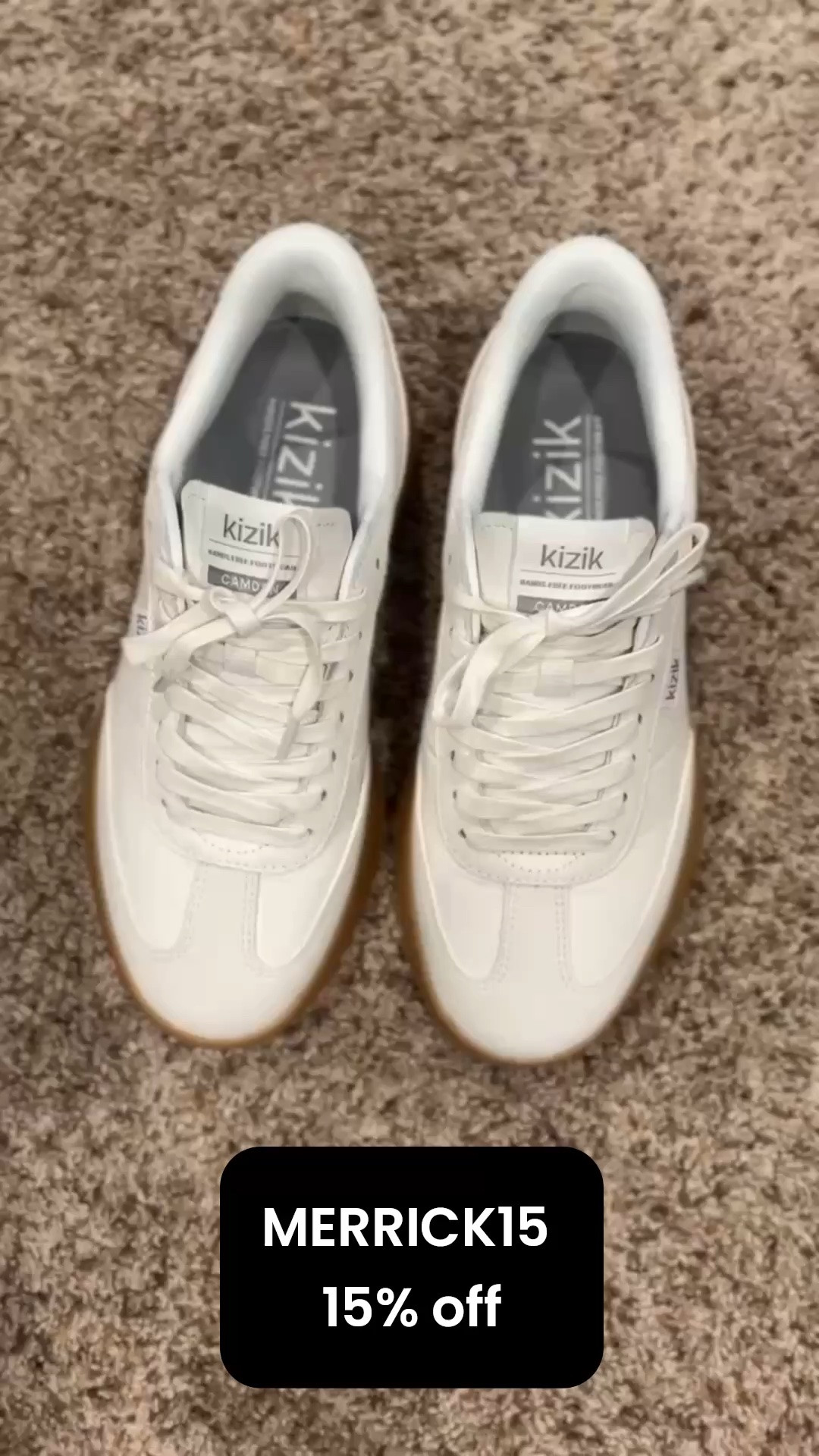 Hands free sneakers and I have a discount code! MERRICK15 for 15% off. #KizikPartner @Kizik

#LTKdayinmylife #LTKgrwm #LTKSaleAlert