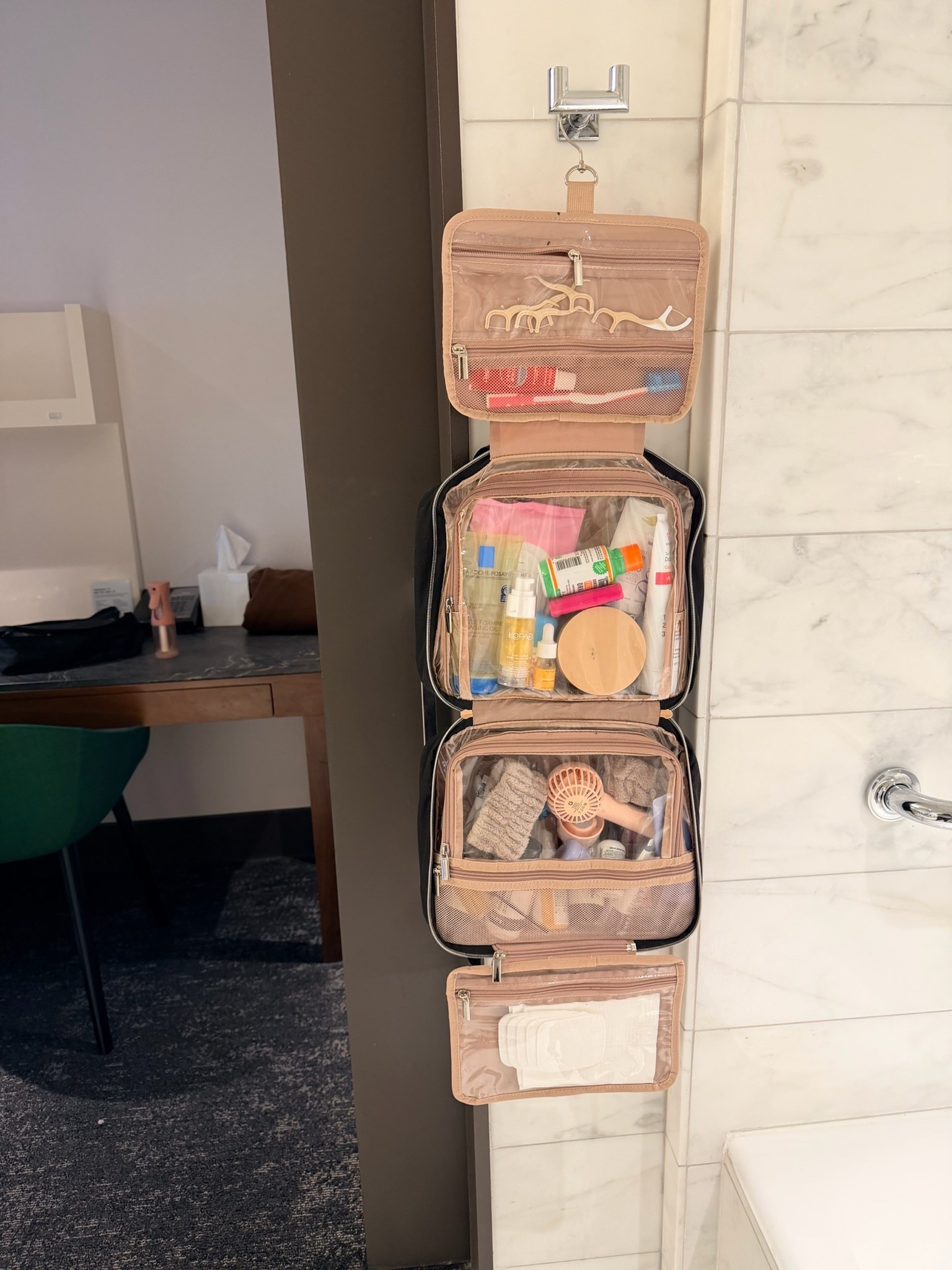 ✨ My favorite toiletry bag for traveling! This BAGSMART hanging toiletry bag keeps all my beauty + travel essentials organized in one place.

#LTKTravel #LTKPlusSize #LTKselfcare