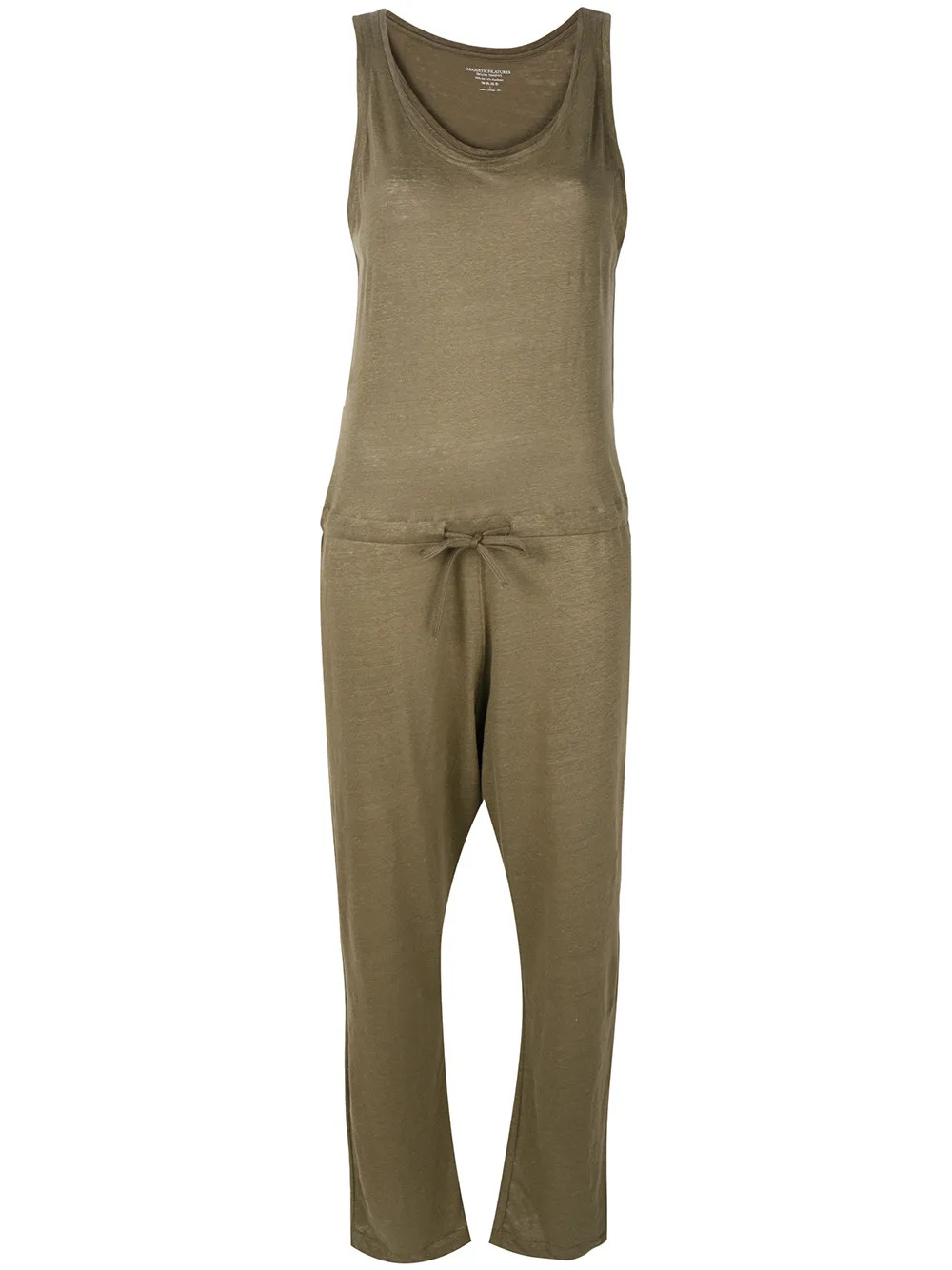 Majestic Filatures sleeveless jumpsuit - Green | FarFetch Global
