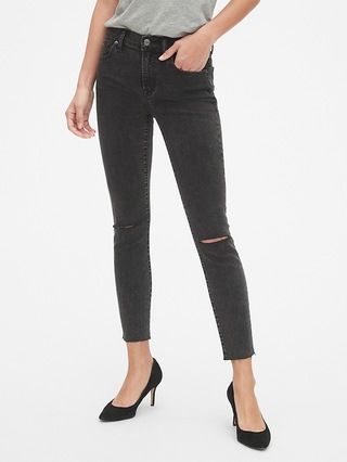 Mid Rise True Skinny Ankle Jeans | Gap US