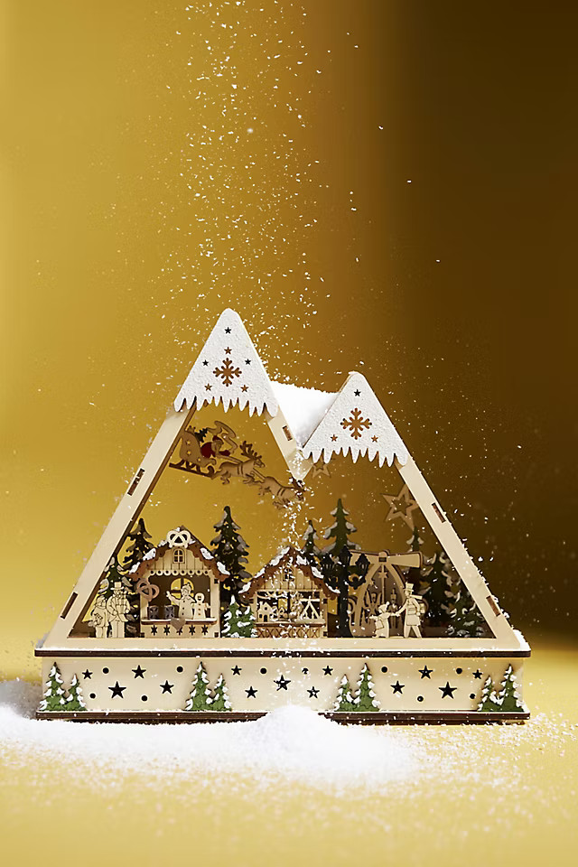 Winter Wonderland Light-Up Village | Anthropologie (US)