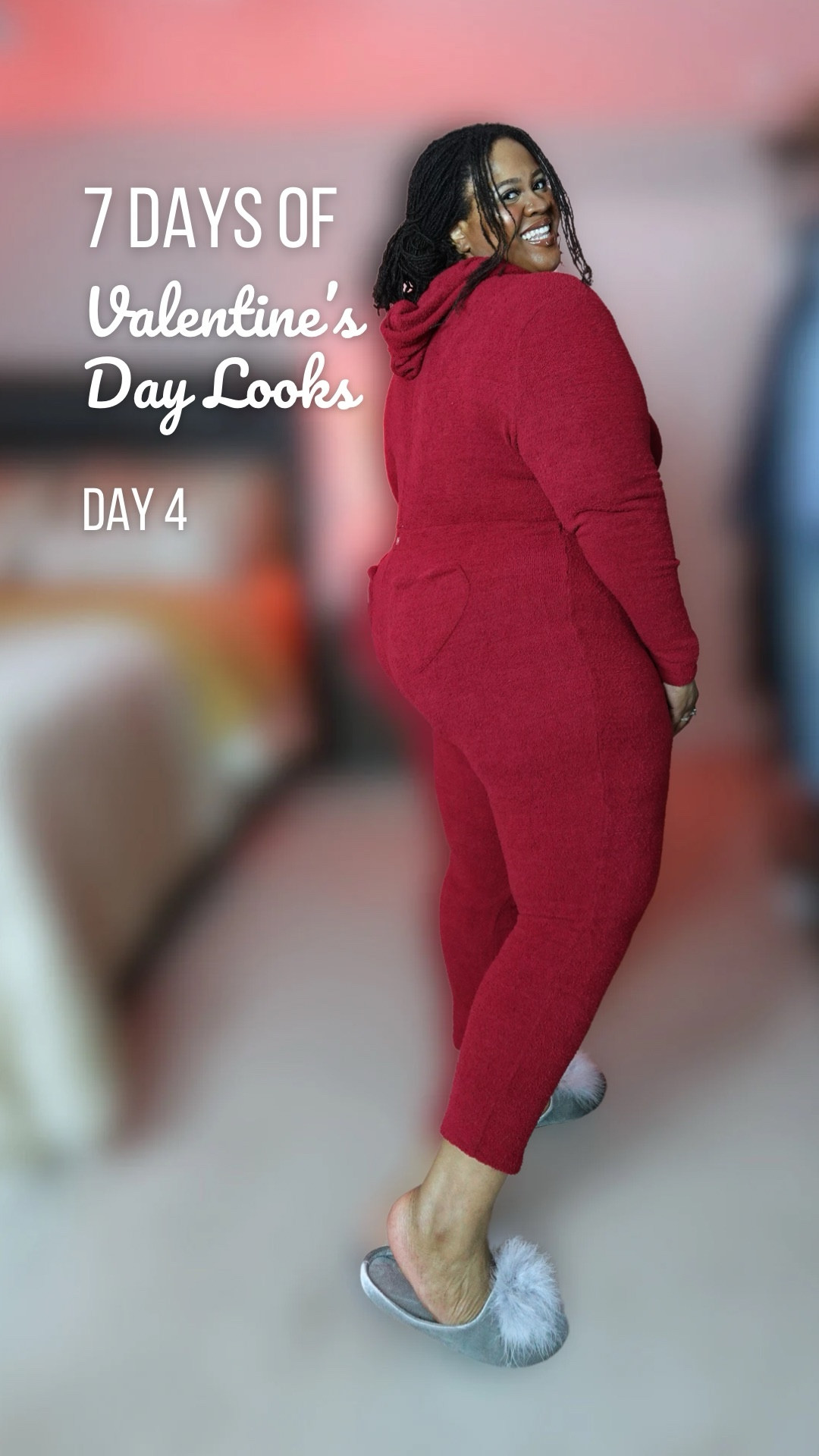 Cupid called…he said self-love looks good on you 💕

🏷️ I'm wearing the onesie in a size 5X. I notice Yitty's clothing runs a little small. Both shoes are in a size 12. 

Styling Tip: This is the ultimate versatile piece—layer it with a longline coat for a casual winter look or dress it up with bold accessories. Either way, you're set for a day of cozy confidence. 🖤✨

#LTKActive #LTKStyleTip #LTKPlusSize