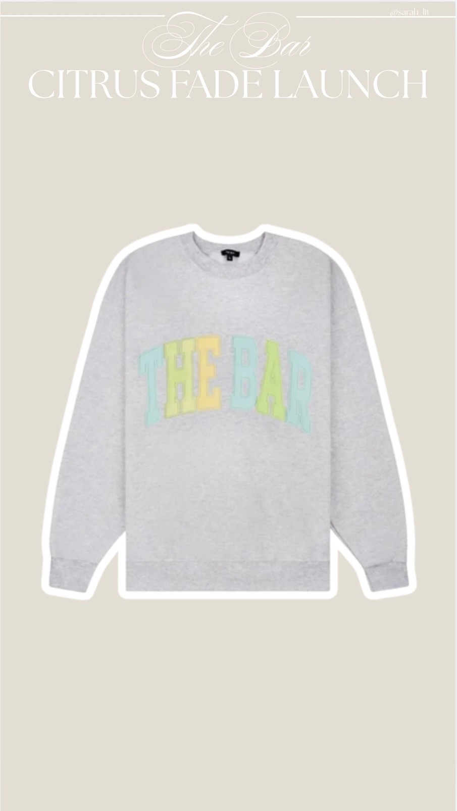 The bar new launch! Loving this color way for spring and summer! These always sellout so fast

#LTKU #LTKootd #LTKSeasonal