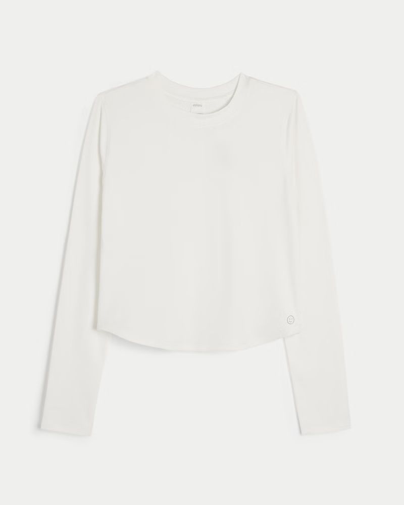 Gilly Hicks Lightweight Long-Sleeve Knit T-Shirt | Hollister (EU)