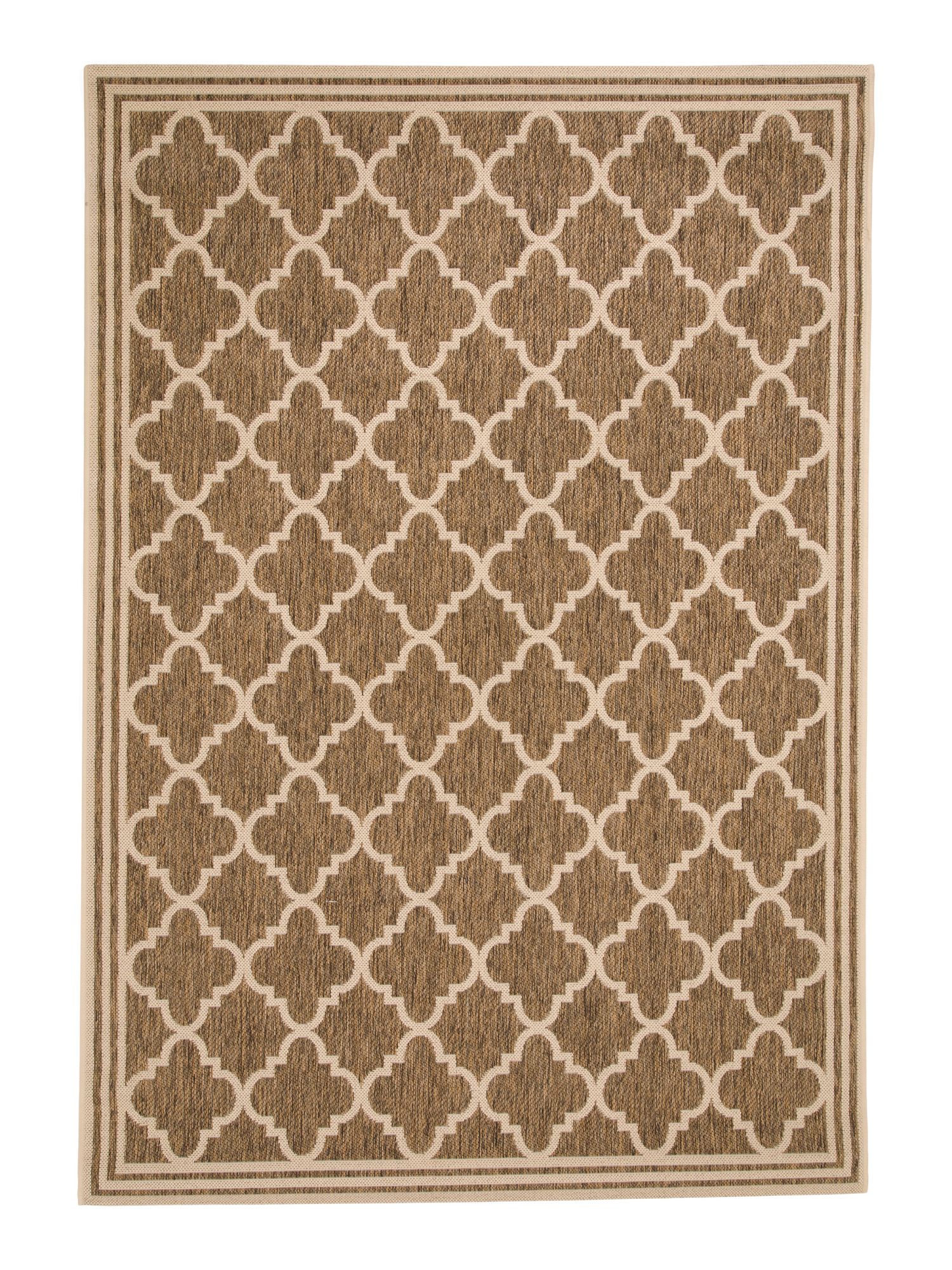 5x7 Indoor Outdoor Geometric Pattern Rug | Rugs | Marshalls | Marshalls