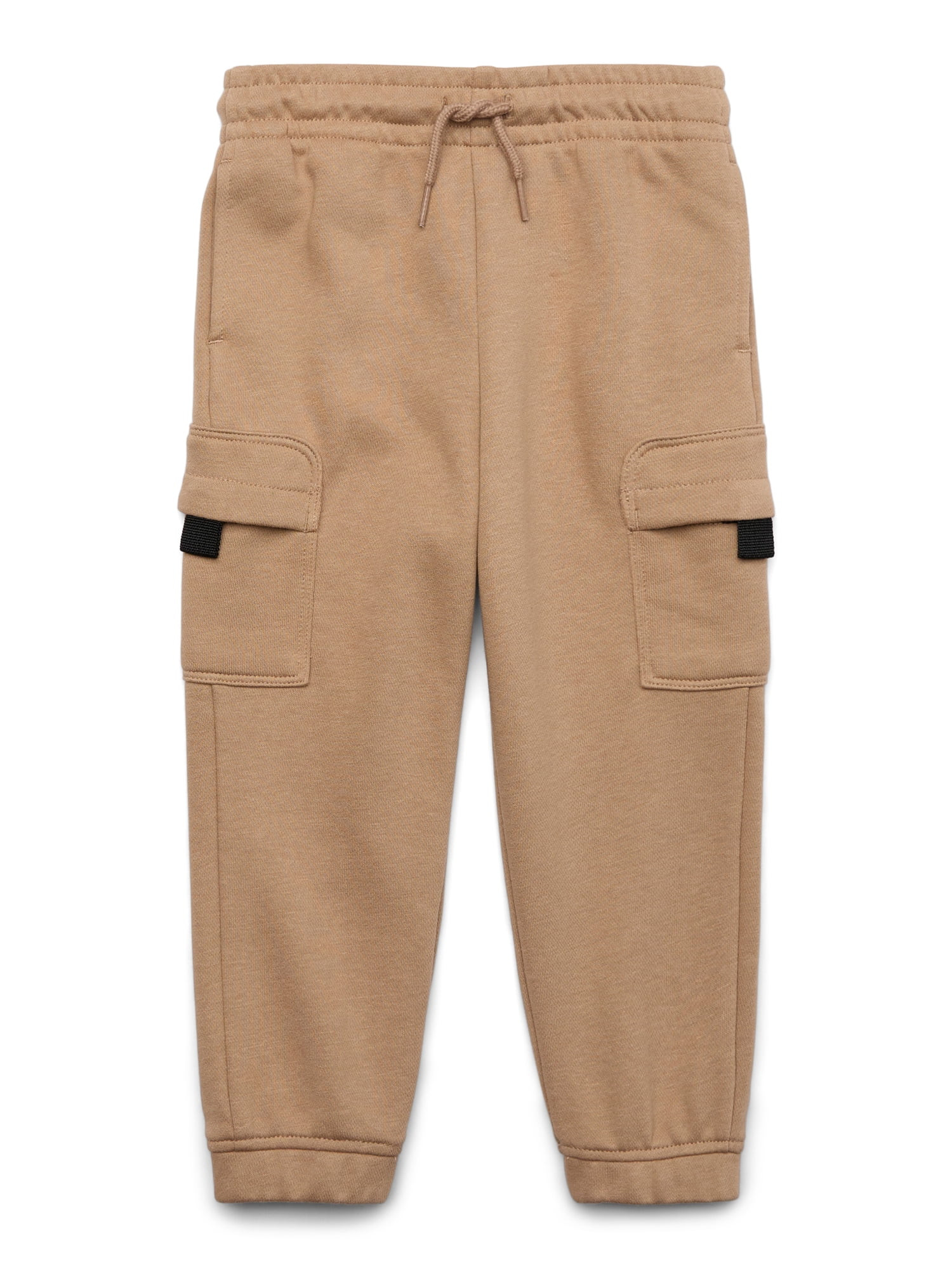 Wonder Nation Toddler Boy French Terry Cargo Joggers, Sizes 12M-5T | Walmart (US)