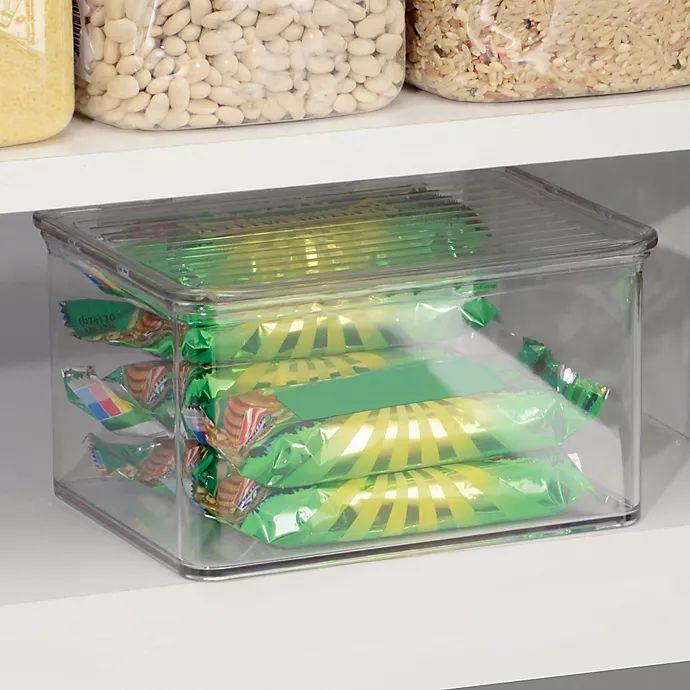 iDesign® Cabinet Binz™ Small Stackable Box | Bed Bath & Beyond