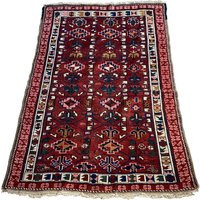 Small Antique Persian Carpet/Rug C. 1900 | Etsy (US)