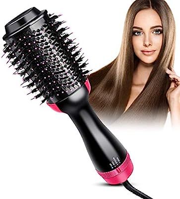 Hair Dryer Brush, Bongtai Hot Air Brush One Step Hair Dryer & Volumizer 3 in 1 Hair Dryer Brush S... | Amazon (US)