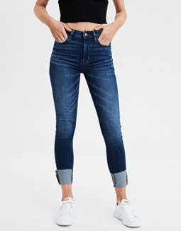 Super High-Waisted Jegging Crop | American Eagle Outfitters (US & CA)