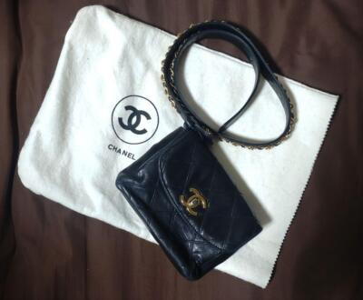 CHANEL Vintage Waist Pouch Bum Bag Fanny Pack Matelasse 240706N  | eBay | eBay US