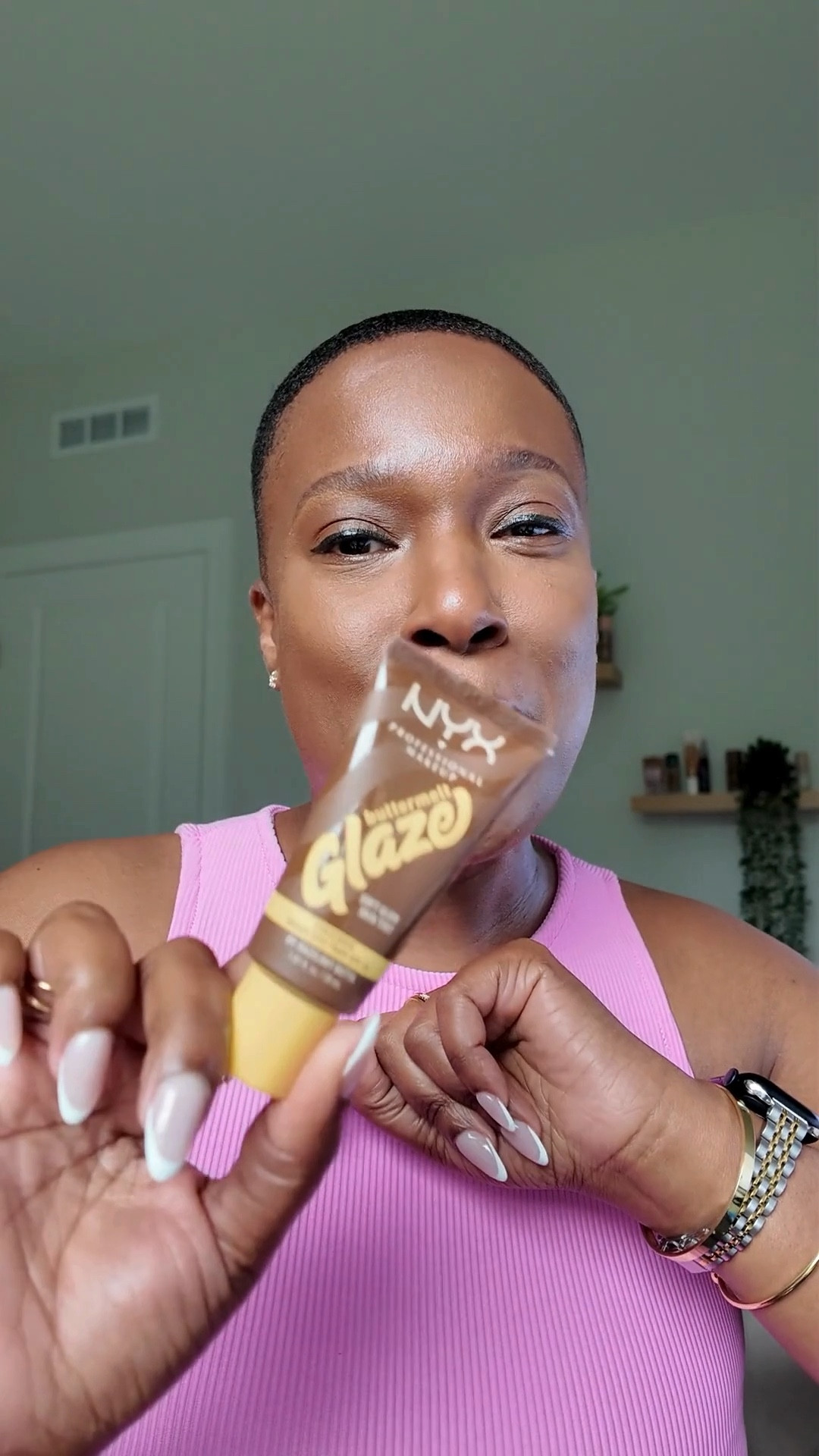 I can’t wait to try this skin tint by NYX. I have shade Nutmeg Butts. Have you tried this skin tint? It seems nice and light. #nyx #nyxbuttermeltglaze 

#LTKFindsUnder50 #LTKOver40 #LTKBeauty