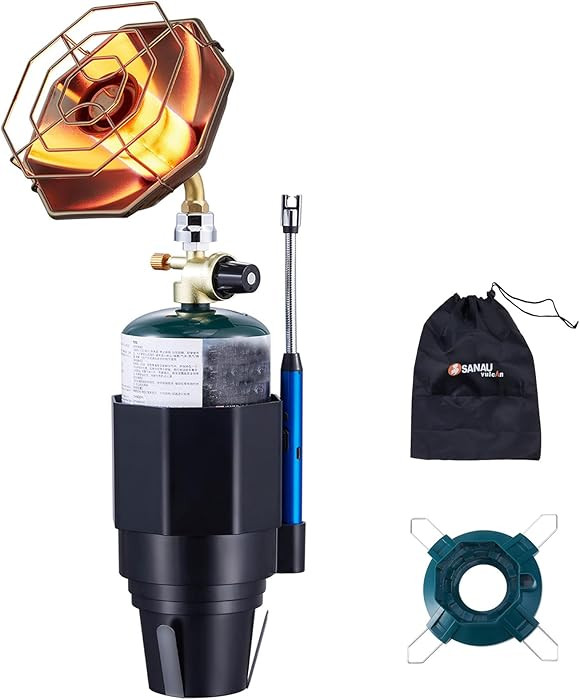6800BTU Propane Golf Cart Heater, Propane Heater with Igniter, 2 in 1 with Golf Cart Cup Holder&C... | Amazon (US)