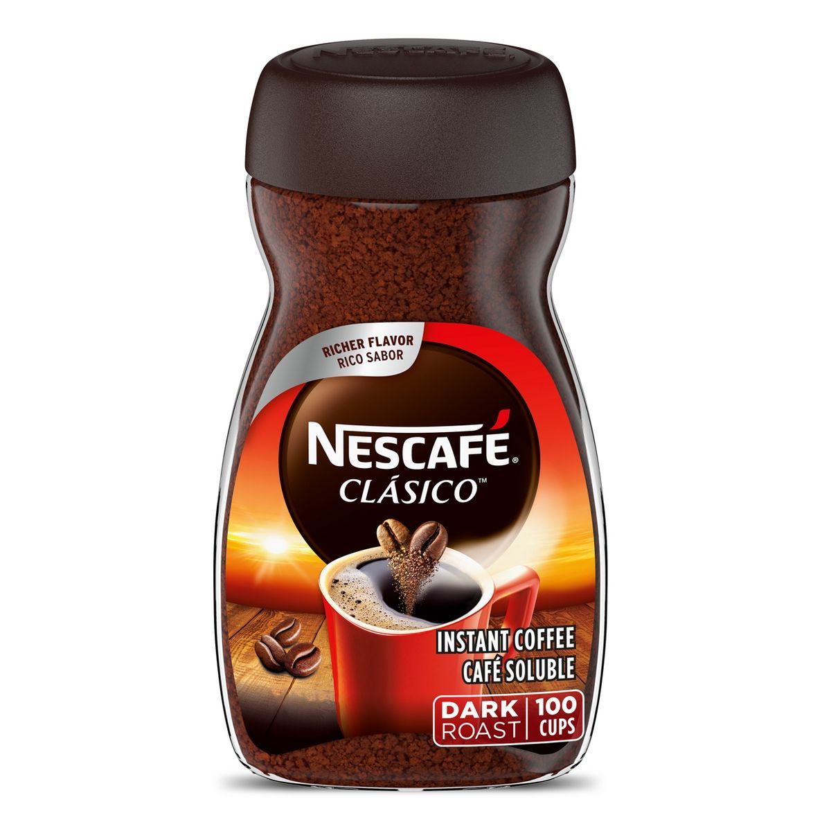 Nescafe Clasico Dark Roast Coffee - 7oz | Target