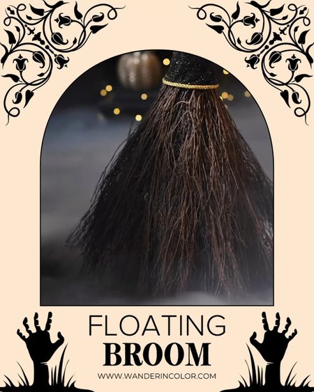 Everyone needs a floating broom! This is the perfect addition to your Halloween decor! 

Halloween Home Decor | Witch Decor | Witch’s Broom | Moving Broom

#LTKSeasonal #LTKunder50 #LTKunder100