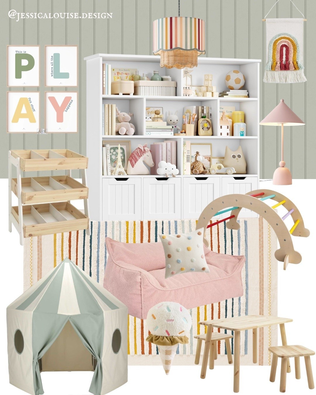 Play room styling on a budget 💫

#LTKfamily #LTKkids #LTKhome