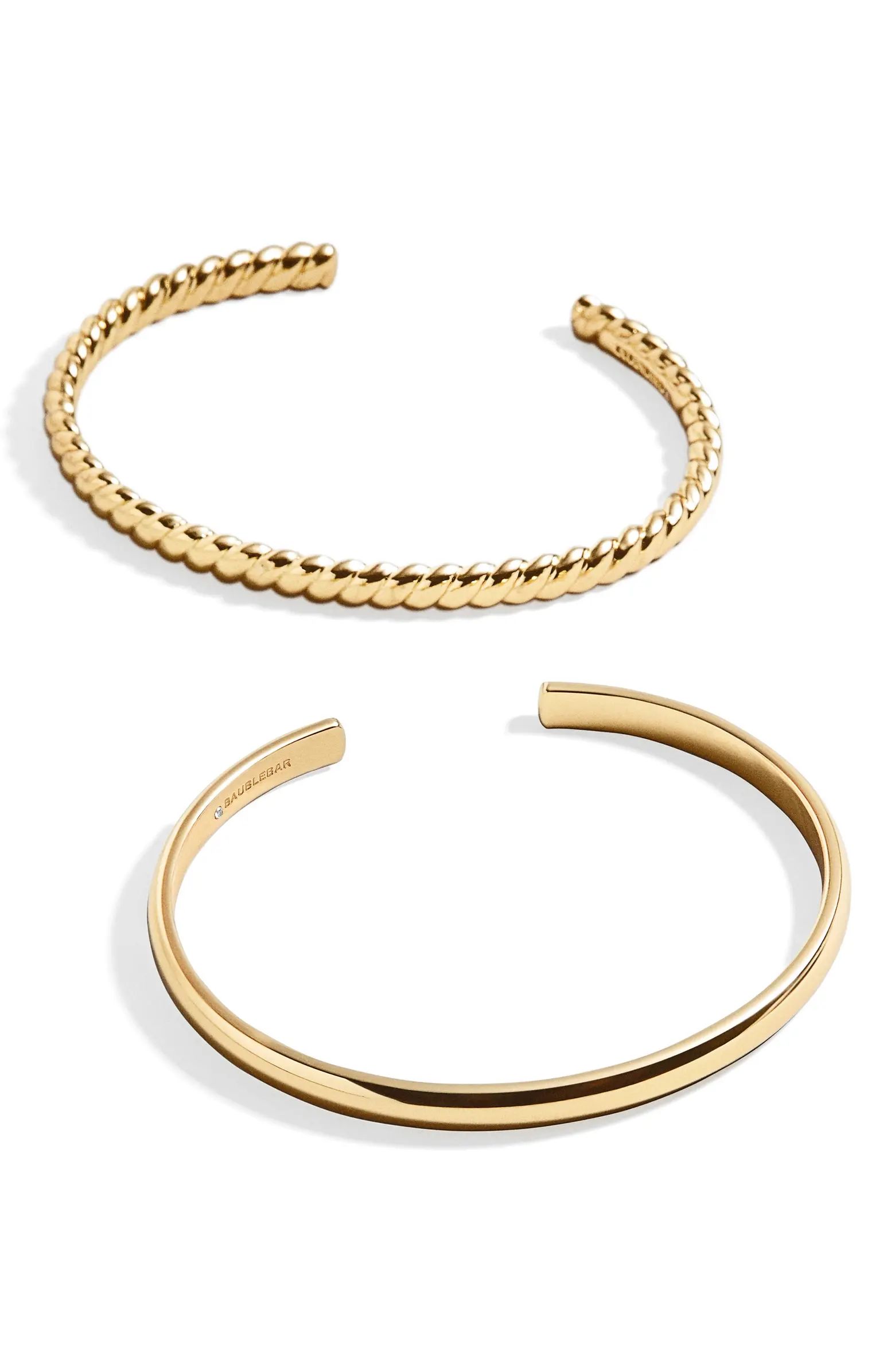 Arlo Set of 2 Cuff Bracelets | Nordstrom