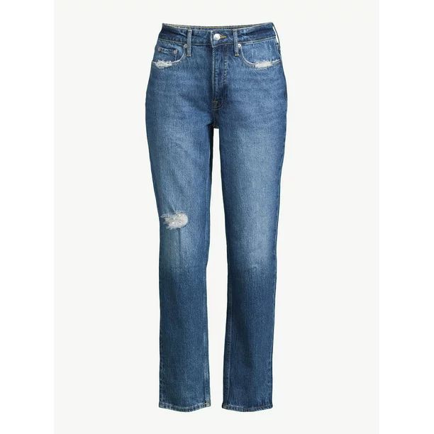 Free Assembly Women's Original 90's Straight Jeans - Walmart.com | Walmart (US)