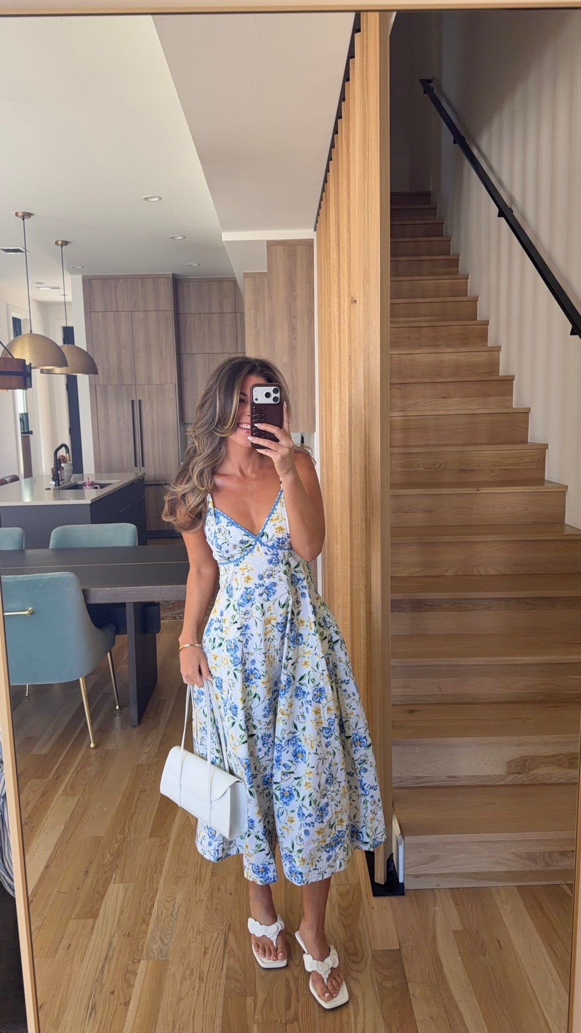 blue floral midi dress from walmart for brunch, date night or resort wear

divi: emerson15 
electric picks: emerson20

i sized down to xs

Resort wear
Red dress
Floral
Sundress 
Mini
Beach wear

#LTKgrwm #LTKootd #LTKSeasonal
