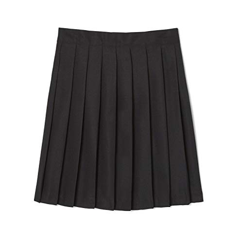 French Toast Girls' Pleated Skirt, Black, 8,Big Girls, Black | Amazon (US)