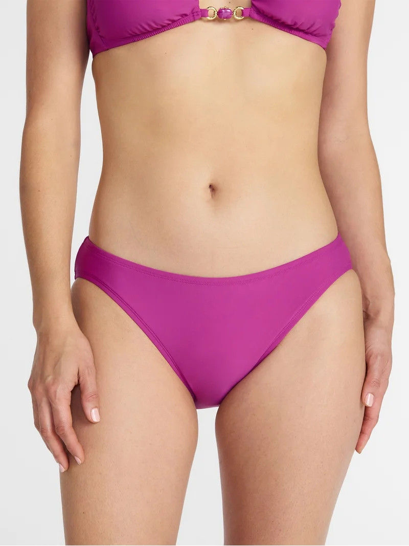 Time and Tru Women's Low Rise Bikini Bottoms, Sizes XS-XL | Walmart (US)