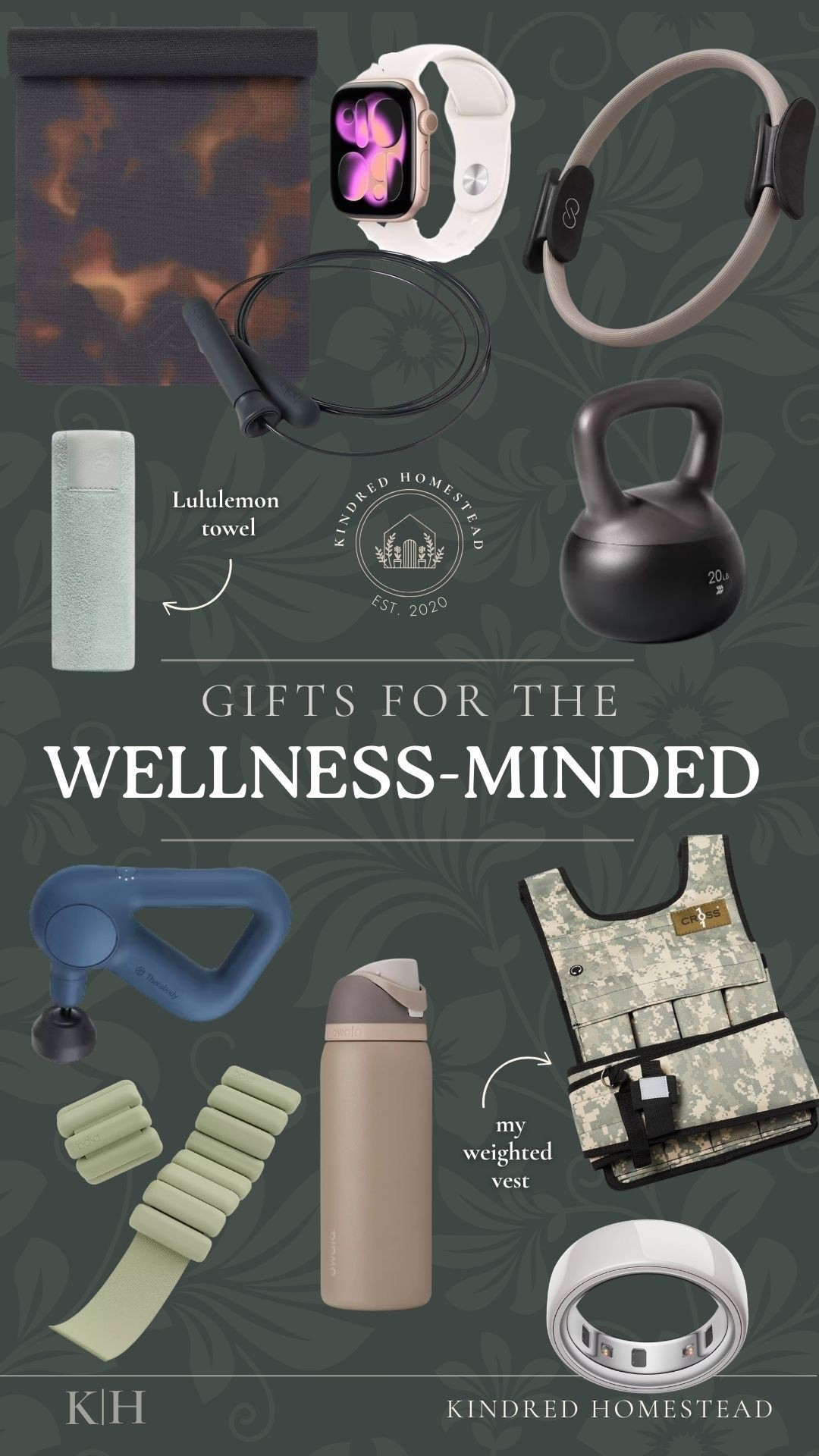 Wellness gifts they’ll actually use ✨
Rounded up my favorite workout accessories—think pretty-but-practical mats, resistance bands, hydration must-haves, and recovery tools that make moving your body feel really good. Perfect for sisters, moms, or treating yourself 💕
Shop them all here! #wellnessgifts #fitnessfavorites #giftsthatgiveback

#LTKGiftGuide #LTKGiftGuide #LTKHoliday