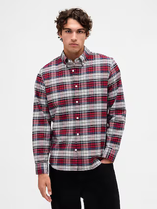 Plaid Oxford Shirt | Gap (CA)