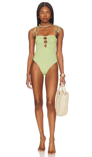 Luella One Piece in Green Moss | Revolve Clothing (Global)