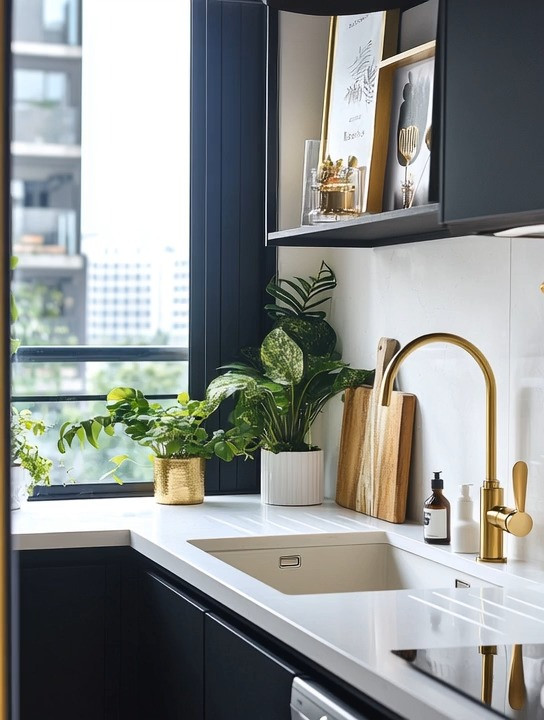 Small kitchen? That just means smarter upgrades.

You don’t need a renovation to elevate your space — you need the right details.

Start with one simple switch: replace your basic faucet with a gold one. Instantly, the entire sink area feels warmer, more refined, and intentionally designed. Then, take it one step further — upgrade your cabinet hardware to gold while you’re at it.

That’s it.

Two small changes, but the impact is immediate. The space feels cohesive, elevated, and far more luxurious without adding clutter or complexity.

In smaller kitchens, every detail matters more. You’re not filling space — you’re refining it.

Add a touch of greenery, keep your surfaces clean, and let these finishes do the work.

Explore our edit to upgrade your kitchen — we’ve included gold faucets, cabinet hardware, and styling pieces so you can transform your space with ease. Everything is thoughtfully linked below.

Because great kitchens aren’t always bigger — they’re simply better designed.

#KitchenUpgrade #HomeDecorIdeas #SmallKitchen #InteriorStyling 

 #LTKHome