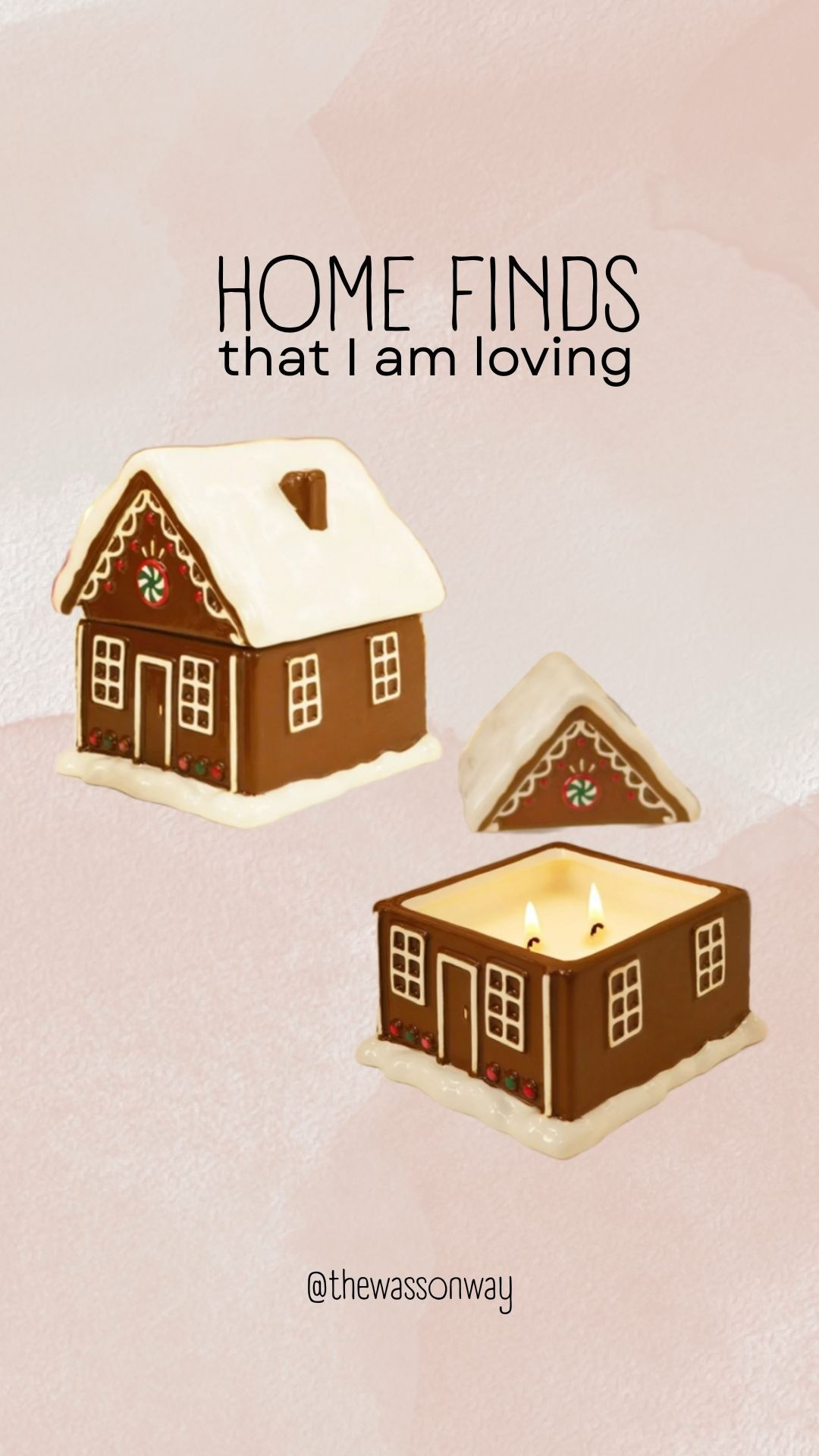 Gingerbread house candle

#LTKSeasonal #LTKHoliday #LTKHome