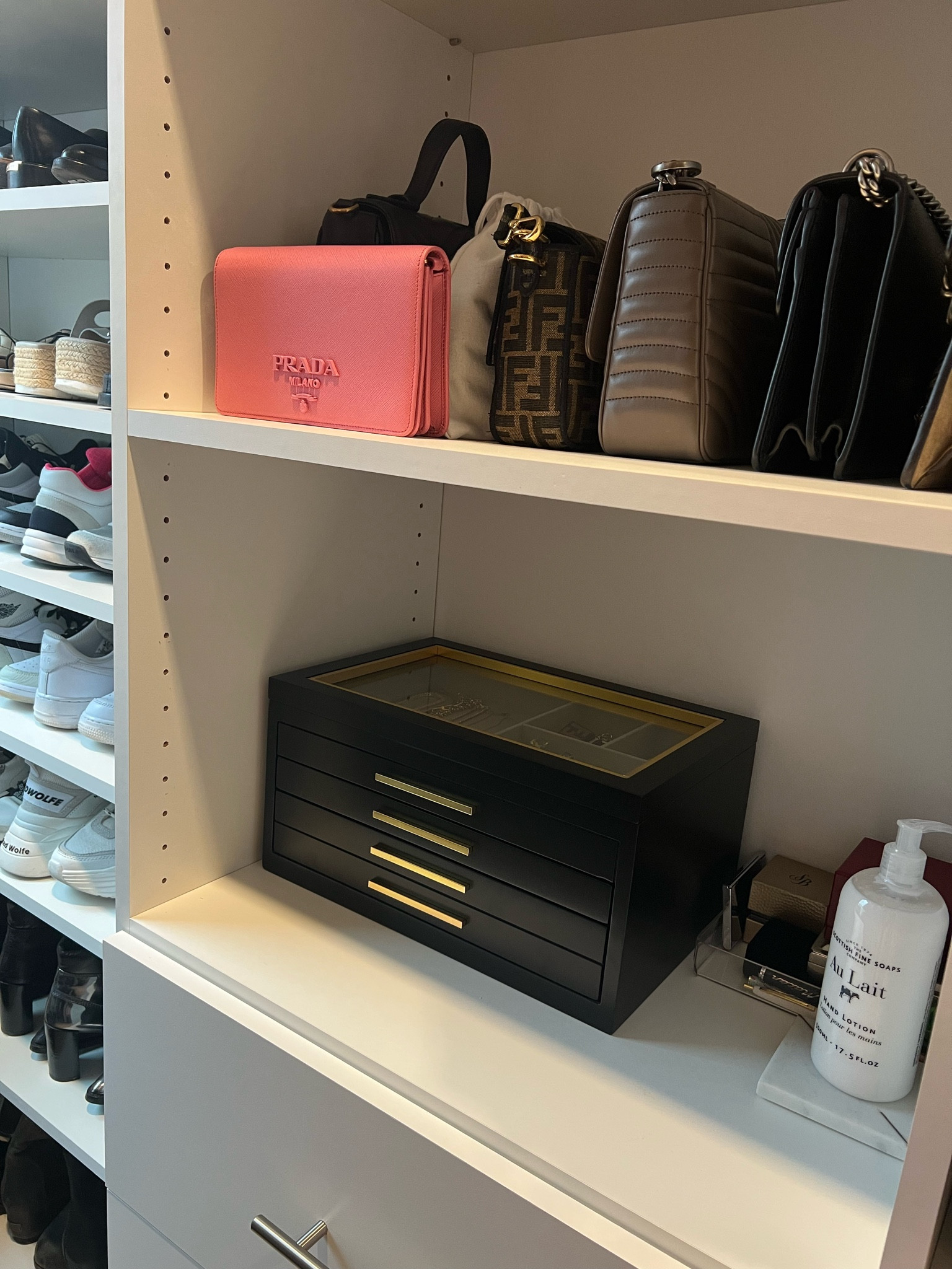 Beautiful jewelry box! Perfect size and helps organize everything beautifully 🖤

#LTKGiftGuide #LTKhome #LTKHoliday