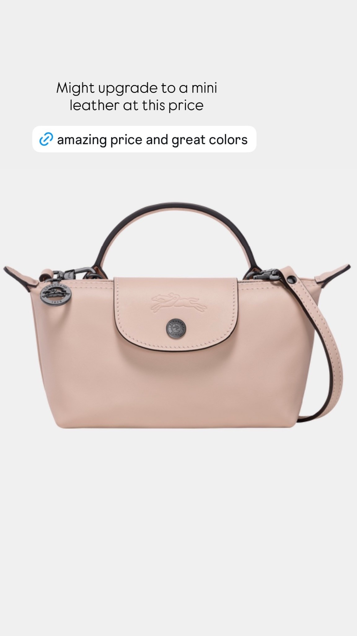 Might upgrade to a mini leather at this price

#LTKCyberWeek #LTKMidsize #LTKHoliday