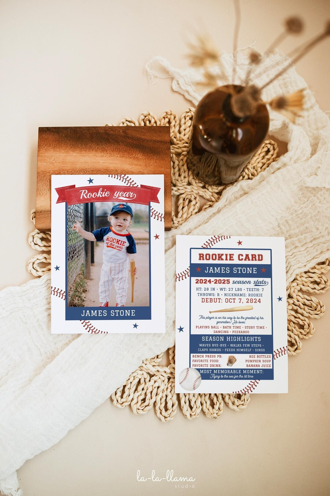 Baseball Player Card Editable, Rookie of the Year Trading Card, 1st Rookie Year Stats, Most Valua... | Etsy (Global)