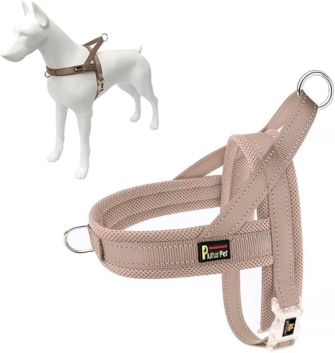 Plutus Pet No Pull Dog Harness with Breathable Mesh Padded, Adjustable Reflective Escape Proof Do... | Amazon (US)
