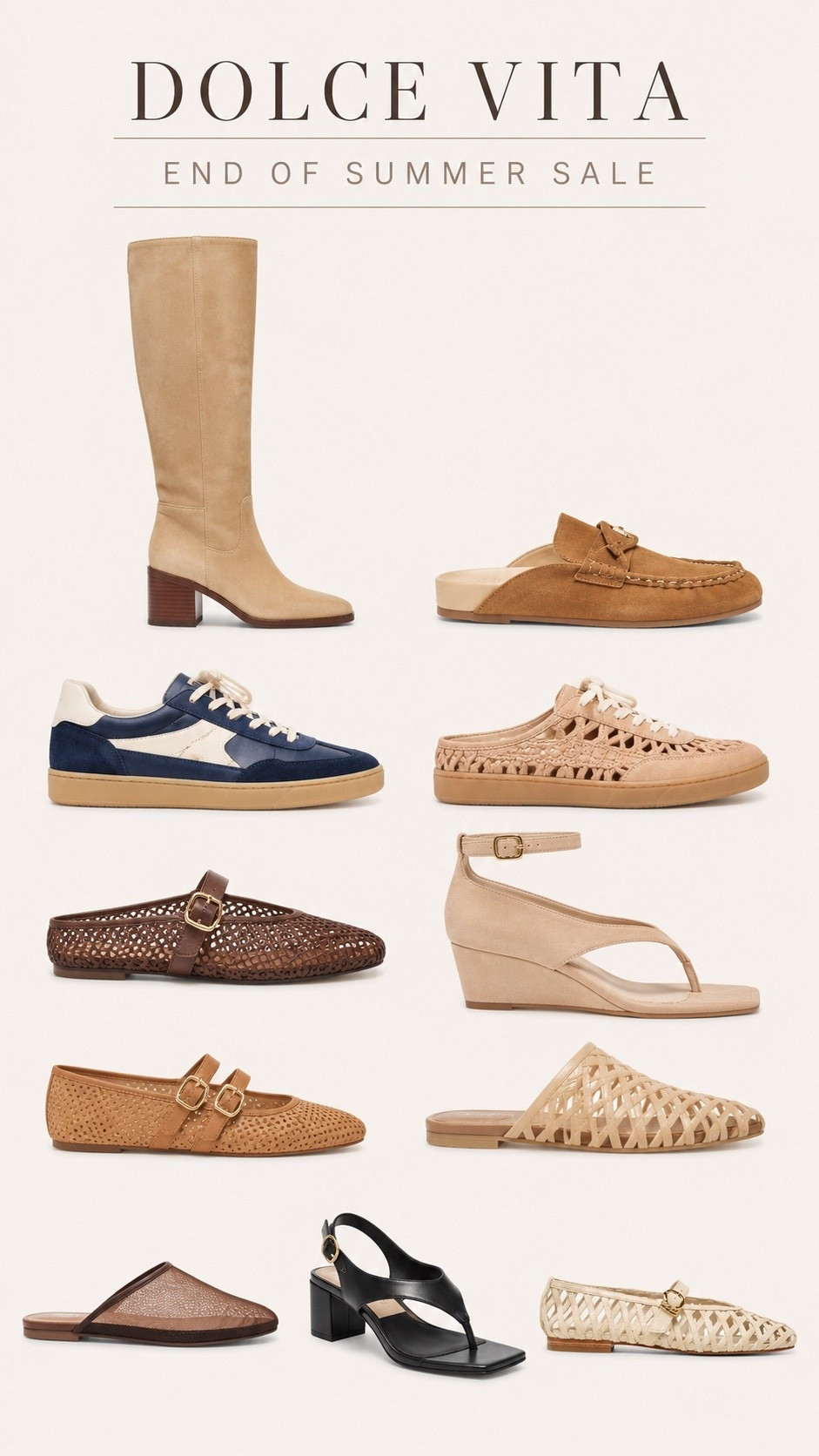 Here are my favorites from the dolce vita summer sale 👢