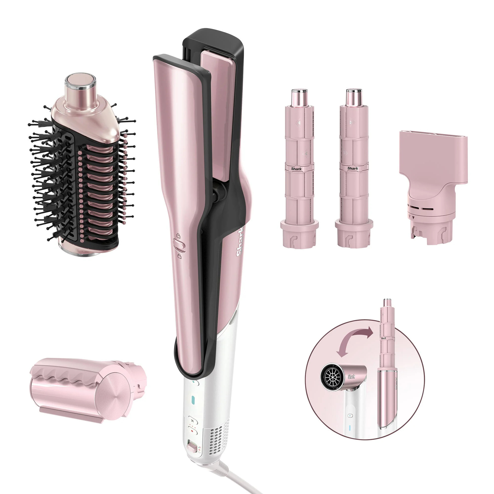 Shark Beauty Shark Glam Ceramic & Powerful Air Styling & Drying System Pink 0/0 | Sephora (US)