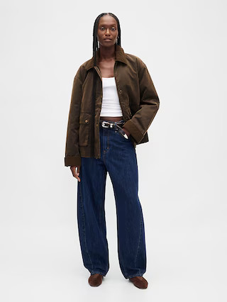 Waxed Canvas Barn Jacket | Gap | Gap (US)