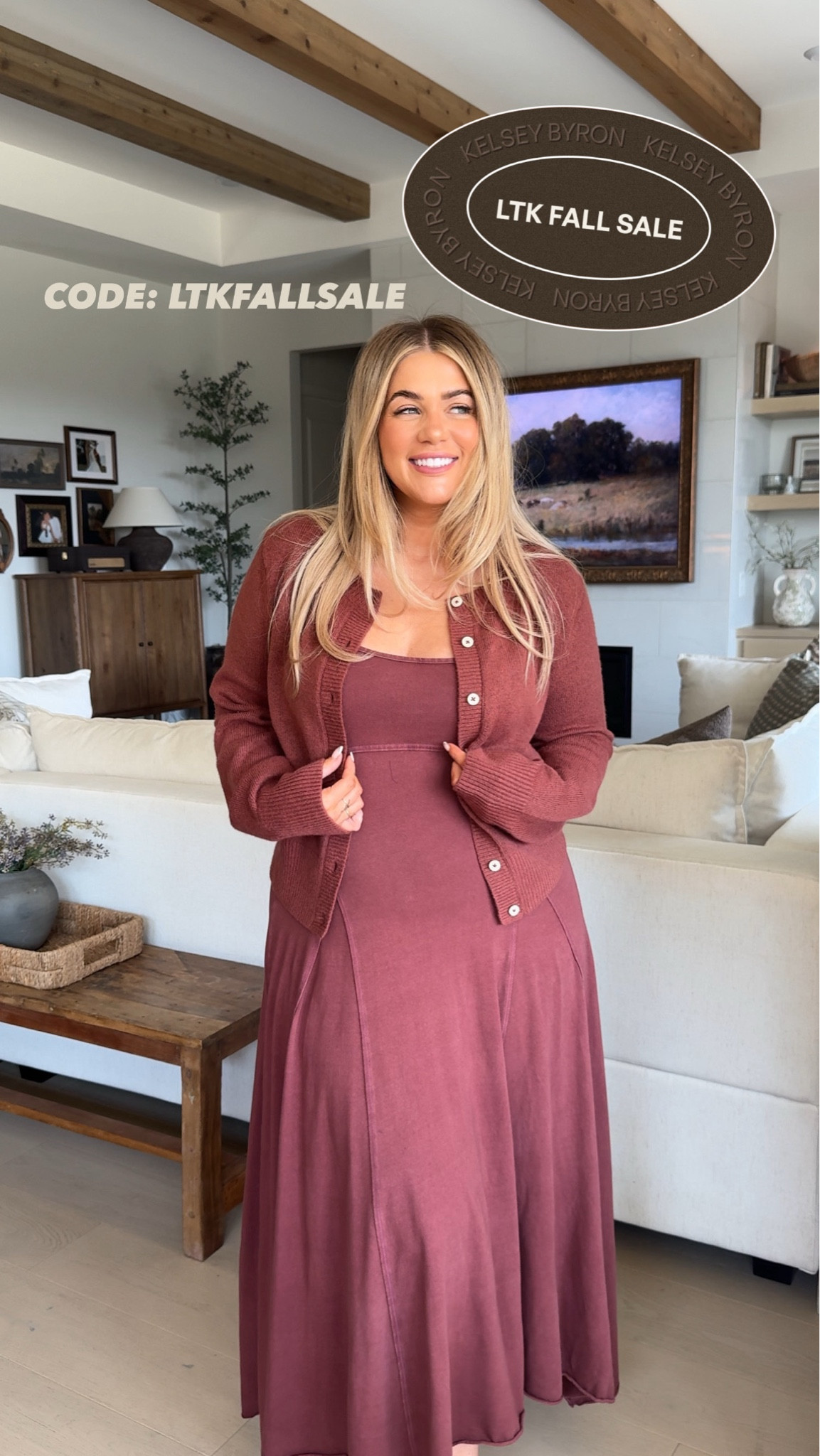 Aerie Sale❤️ code ‘LTKFALLSALE’

Dress- medium
Cardigan- large 

#LTKFallSale #LTKSaleAlert #LTKMidsize