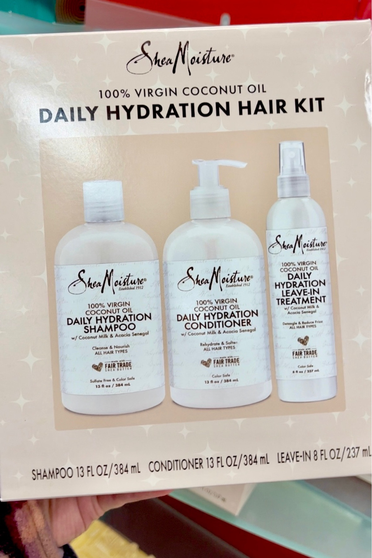 SheaMoisture Curl & Shine Shampoo + Conditioner Infused with Coconut & Hibiscus Hair Kit - 34 fl oz/3ct at Target 

Now on sale for buy one get one 25% off till 11/19

#LTKGiftGuide #LTKHoliday #LTKbeauty