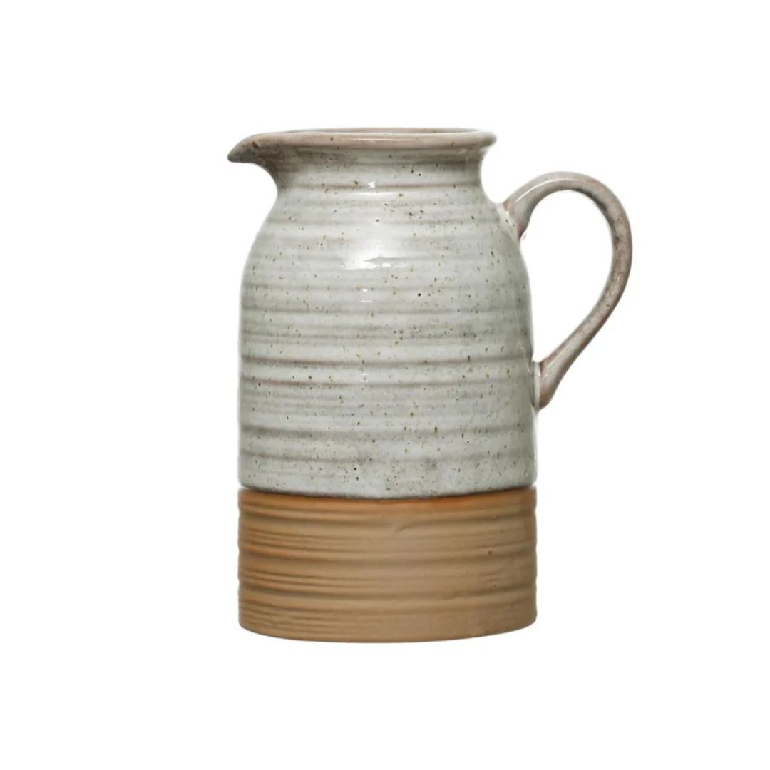 DIPPED STONEWARE CREAMER | Cooper at Home