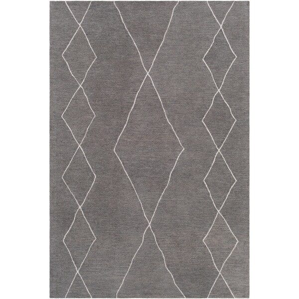 Shanksville Handmade Bohemian Area Rug - 8' x 10' - Charcoal | Bed Bath & Beyond