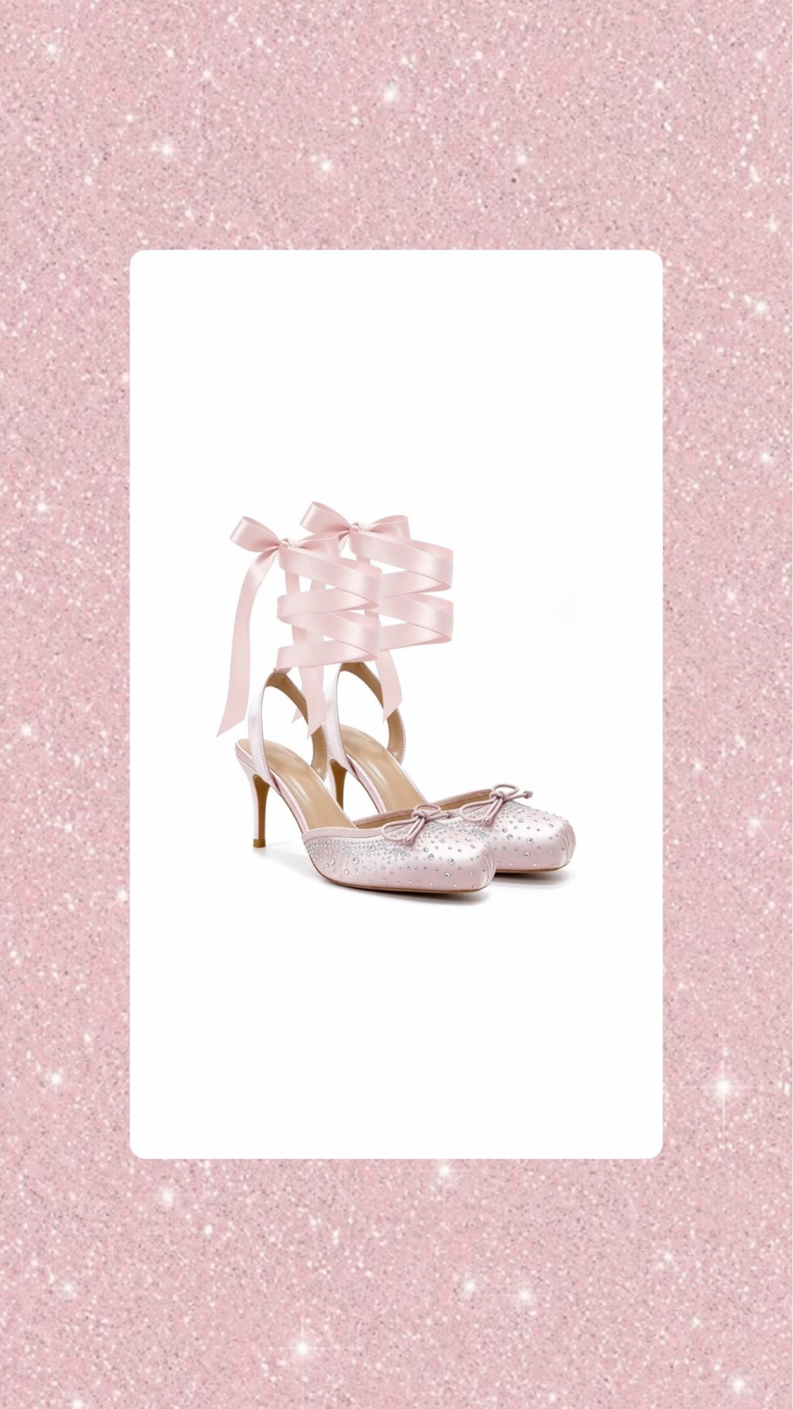 SPARKLY BALLET HEELS!!! Need I say more?! I died when i saw these! If you love girly, pink and sparkly fashion, you’ll LOVE! So many other cute pink accessories, fashion and decor linked!! 💕 #girlylifestyle #girly #pink #pinkfashion #balletheels #funfashion #coquette

#LTKootd #LTKgrwm #LTKU