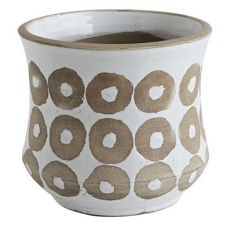 Glazed Terracotta Planter Pot (7.5") White - 3R Studios | Target