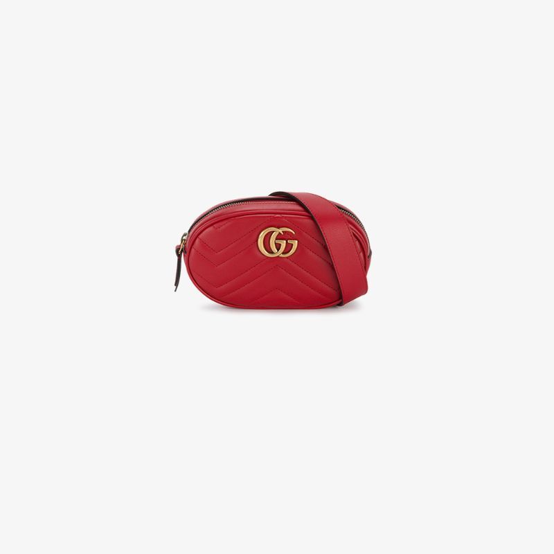 Gucci GG Marmont matelassé belt bag | Browns Fashion